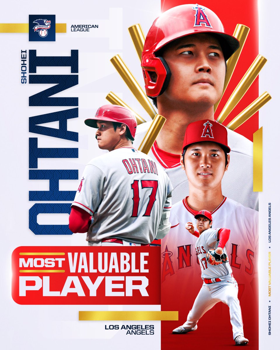 For the second time in three years, Shohei Ohtani is the American