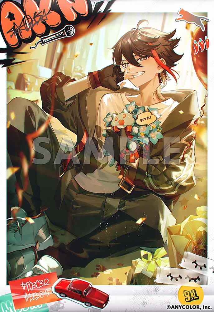 三枝明那さんの誕生日グッズビジュアルを担当させていただきました