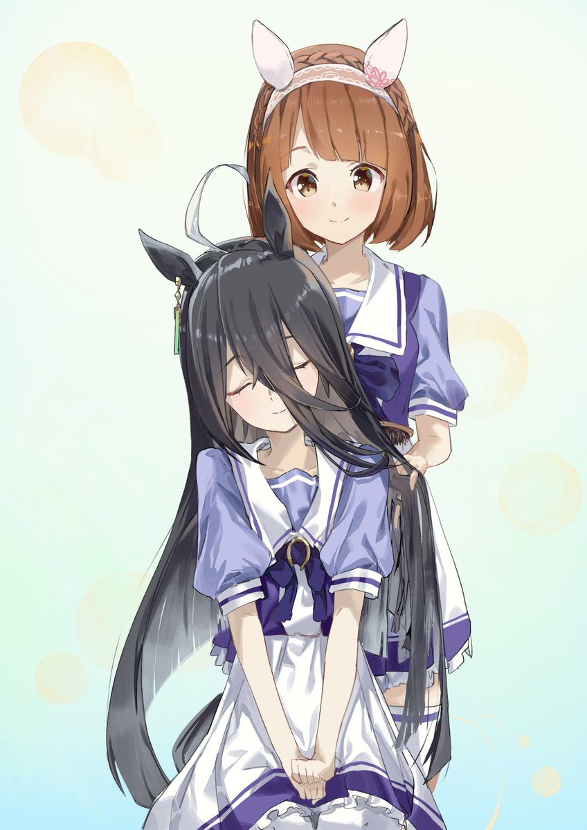 マンハッタンカフェ(ウマ娘) 「同室のふたり 」|アマノコのイラスト