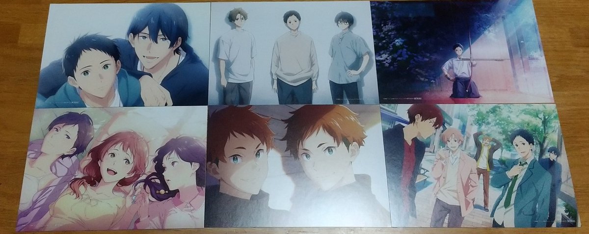 劇場版ツルネ入場者特典 ポエトリー・フォトカード エンドカード＃1