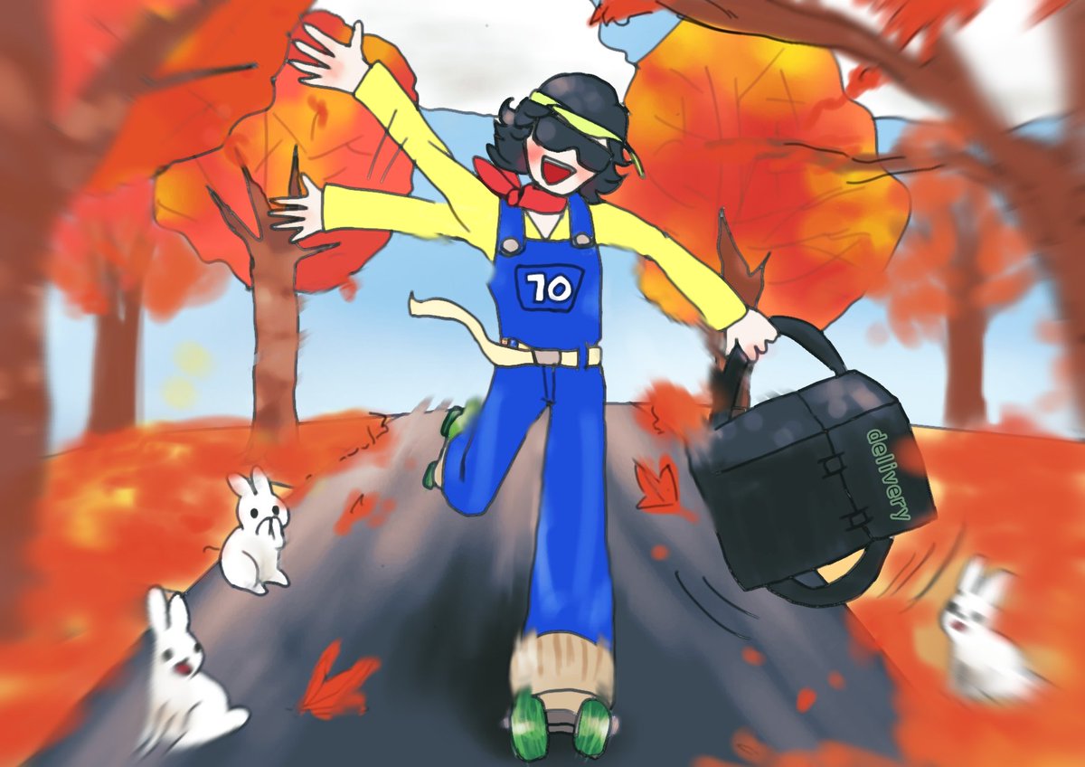 あ、いたいた！どーも！！お待たせしましたー！！ 元気いっぱいの