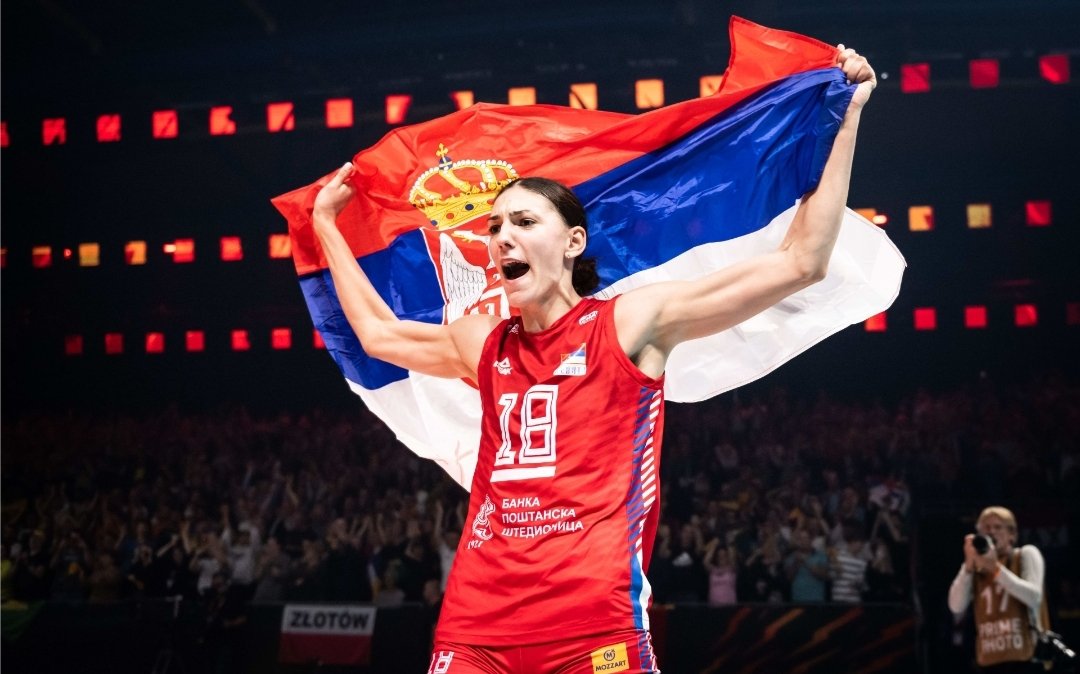 世界バレー 女子🏐 🇧🇷ブラジル0-3セルビア🇷🇸 セルビアが大会連覇