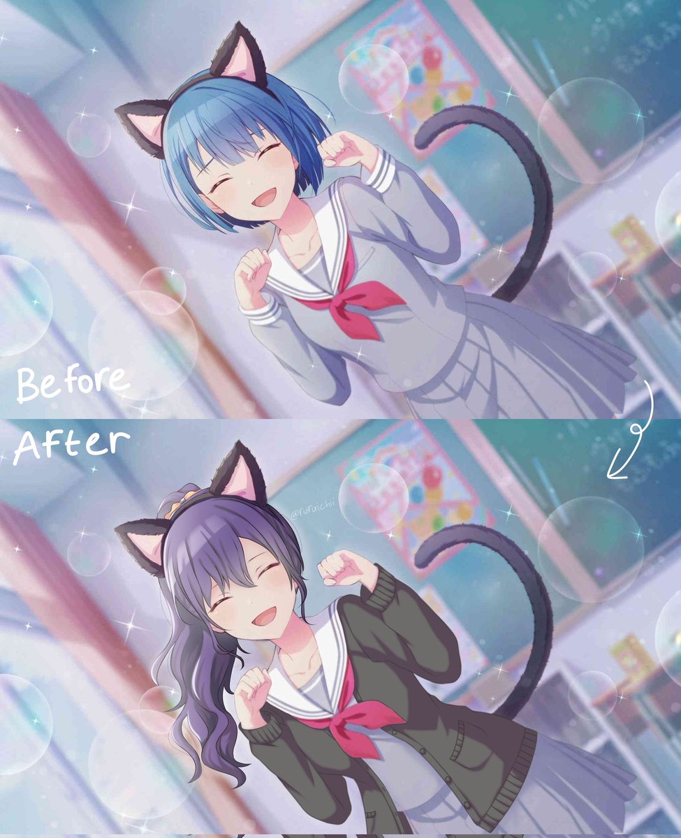 まふにゃん #prsk_FA #プロセカ #朝比奈まふゆ #asahinamafuyu