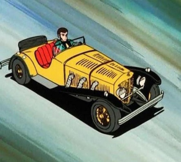 I love ミニカー】 『 ルパン三世 メルセデスベンツ SSK 』 トミカ