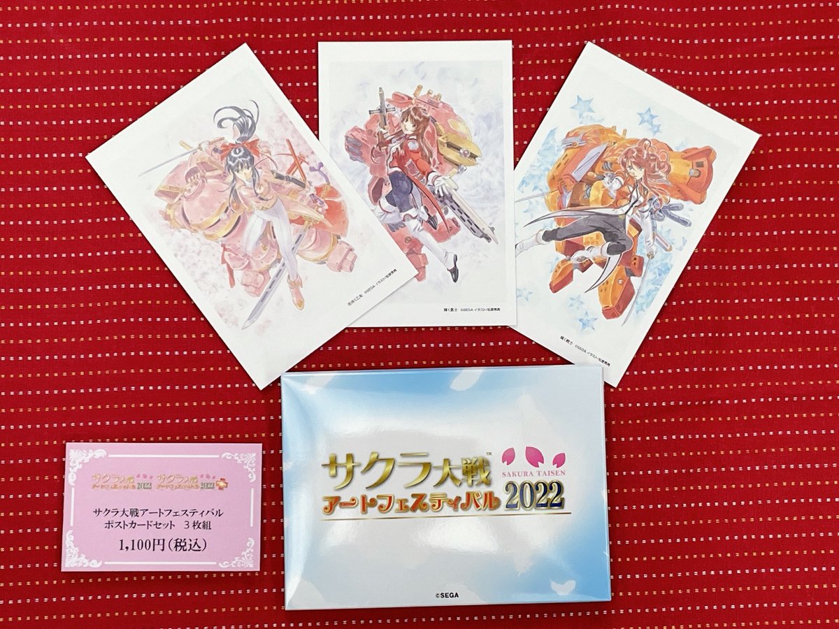 サクラ大戦アートフェスティバル2022 今年の新作グッズはこちら