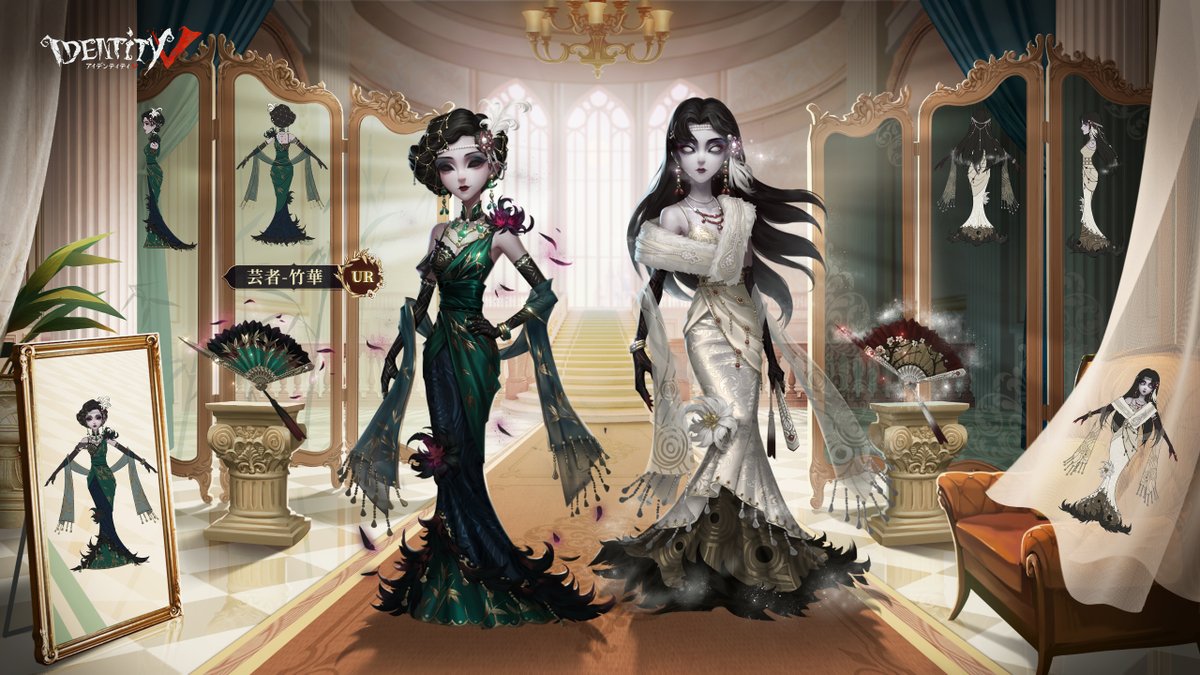 2022年の #最高演繹 に輝いた 美智子さんのUR衣装をご紹介！ 光沢の