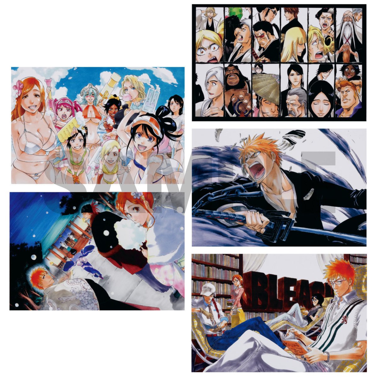 BLEACH 原画展 福岡会場】 【グッズ情報】 ／ 『BLEACH』ポストカード5