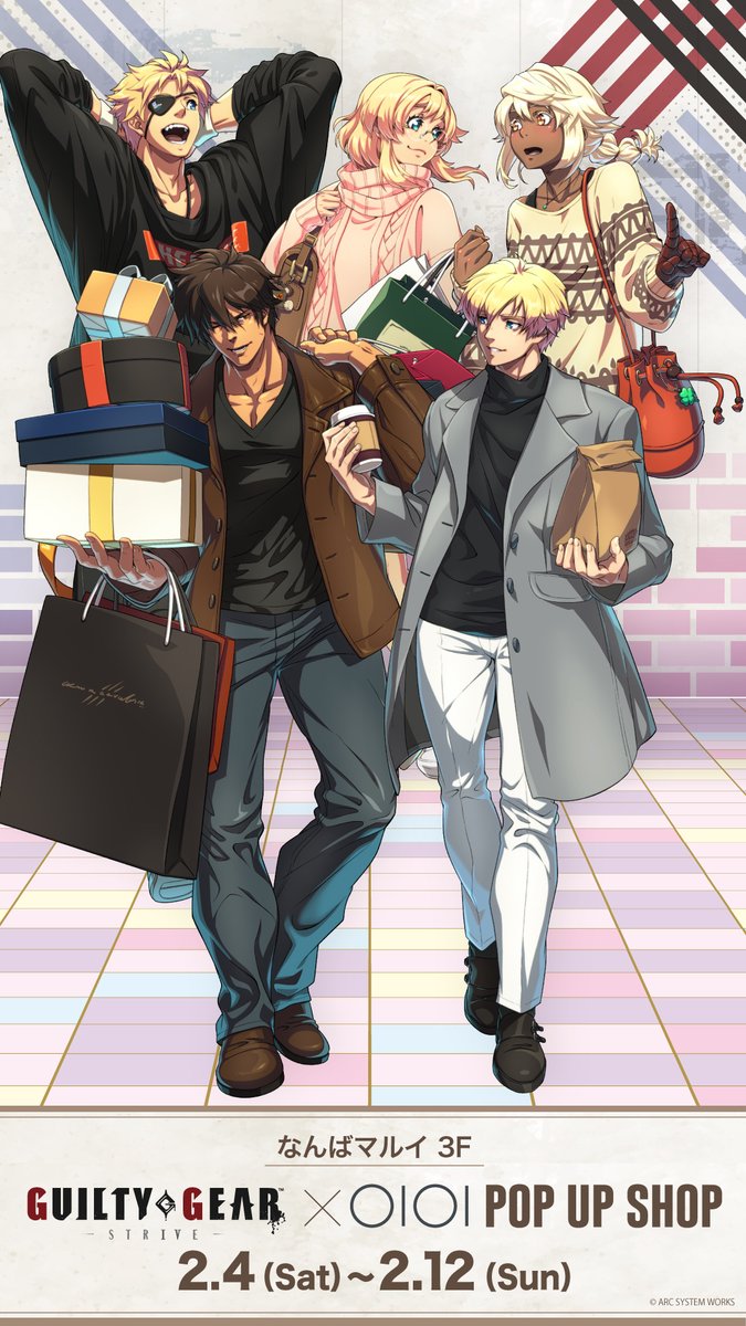 GUILTY GEAR -STRIVE-」POP UP SHOP なんばマルイ】 <2/4(土)のご入場