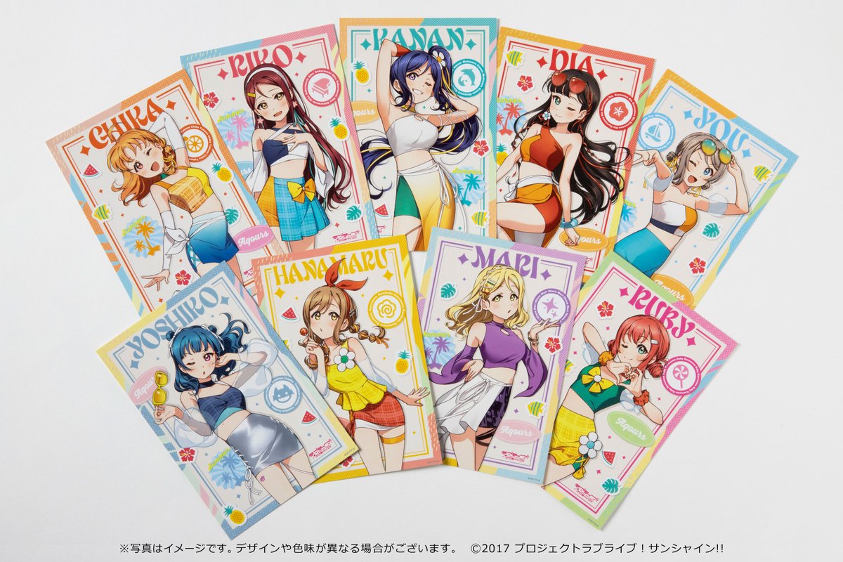 サンプル到着】 好評販売中『ラブライブ！サンシャイン!!』オンライン