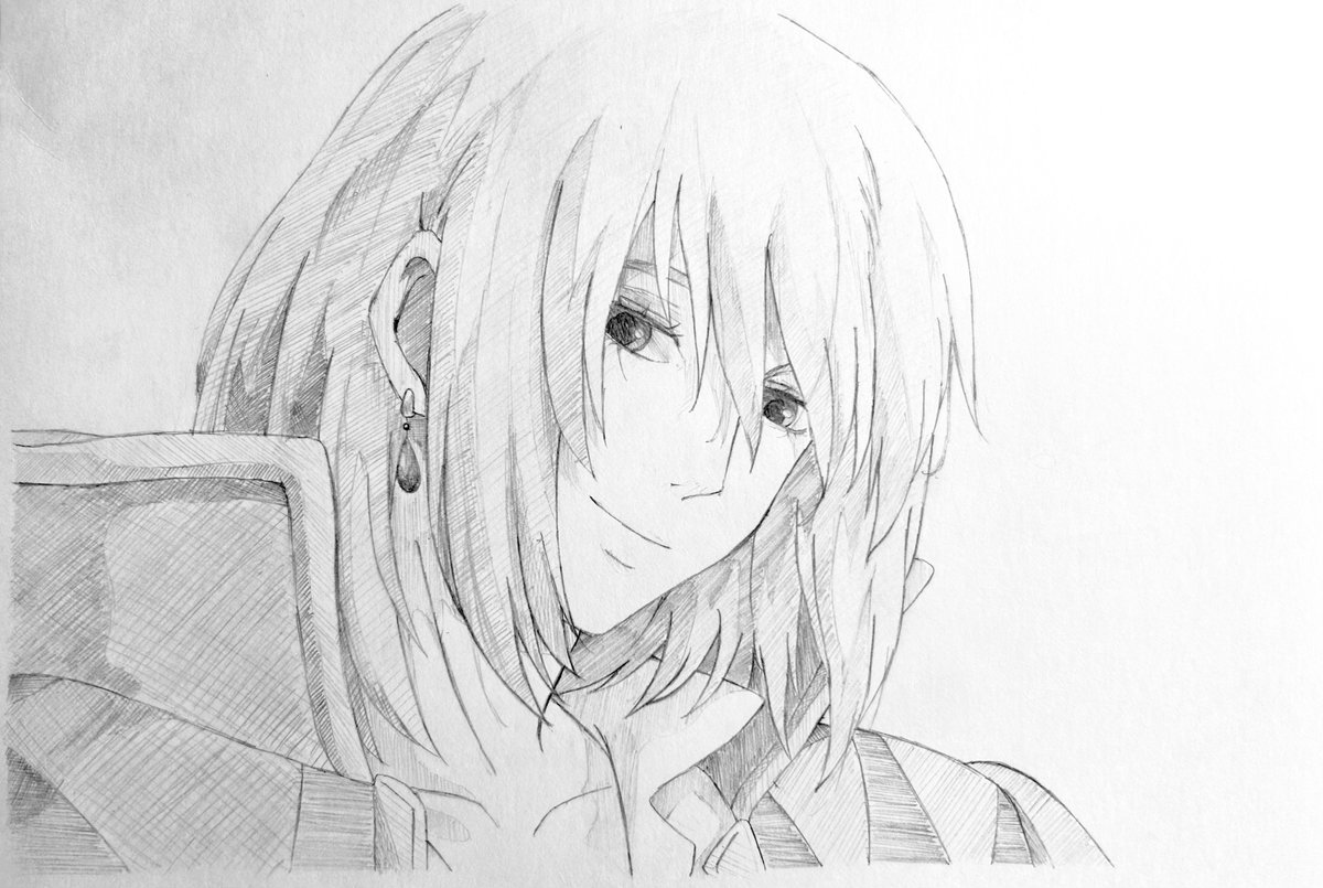 ハウル描きました! #模写 #ハウルの動く城