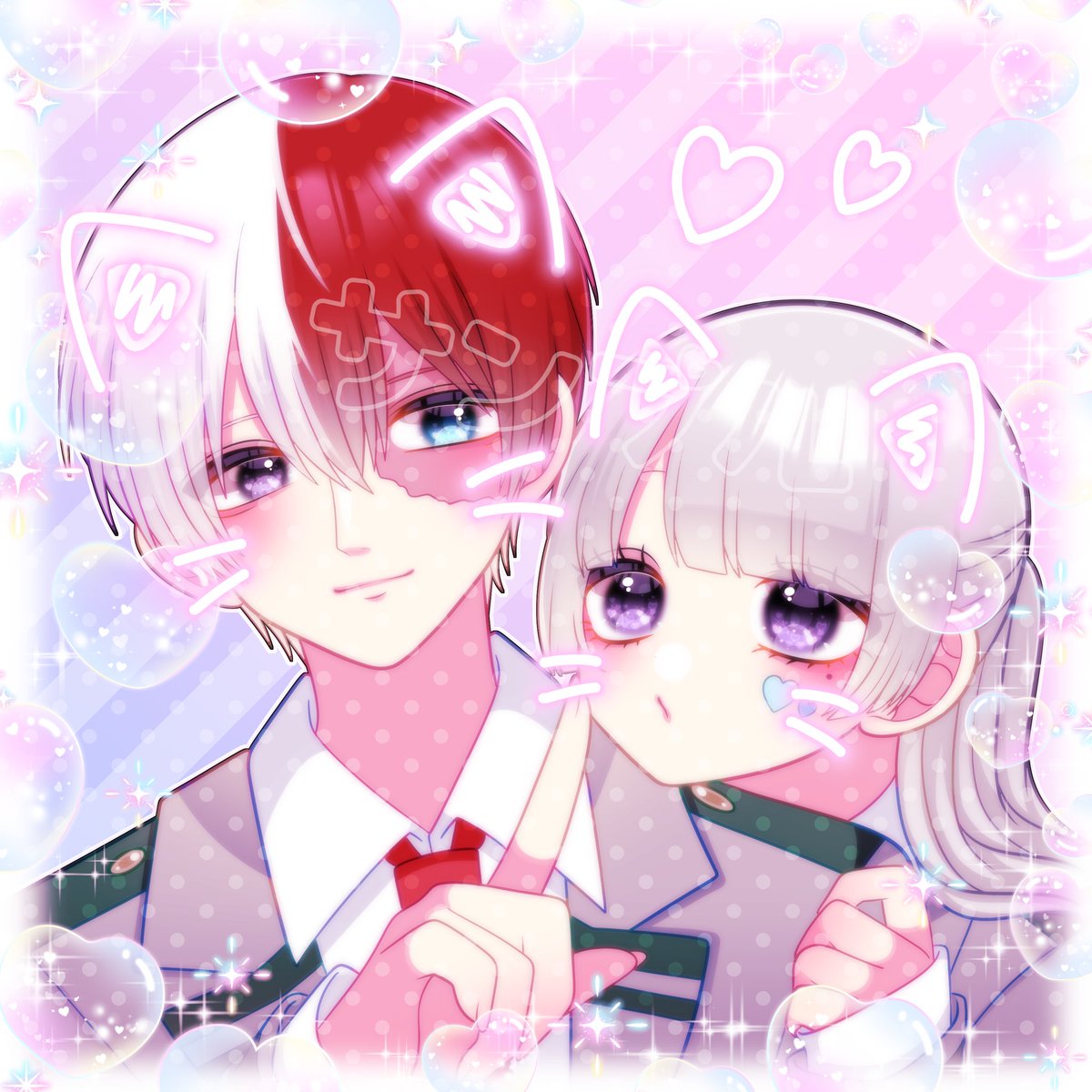 今回のアイコン企画の当選者様イラストです！ご参加ありがとうご