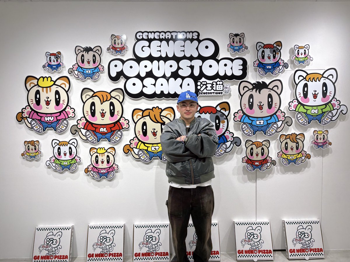 さのさんマネです #ジェ猫 GOODS 大阪POP UPに遊びに行ってきました
