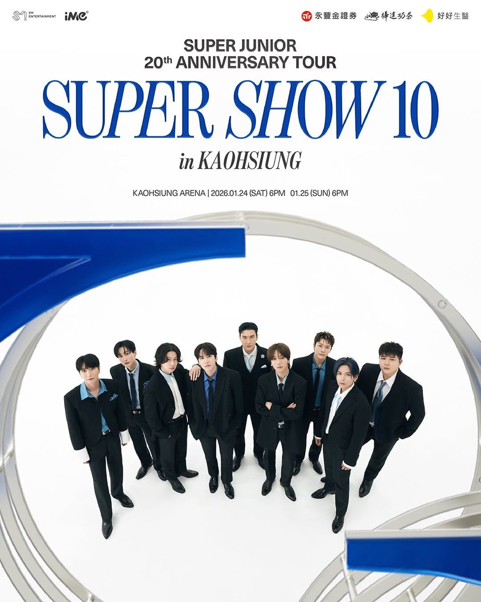 SUPER JUNIOR 20th Anniversary Tour - SUPER SHOW 10 in KAOHSIUNG at