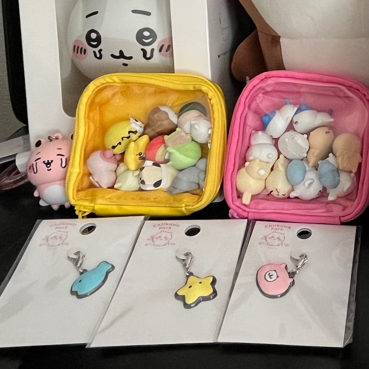 ちいかわパークのまめまめフィギュア全種類買えたけど、星とゴブリン3