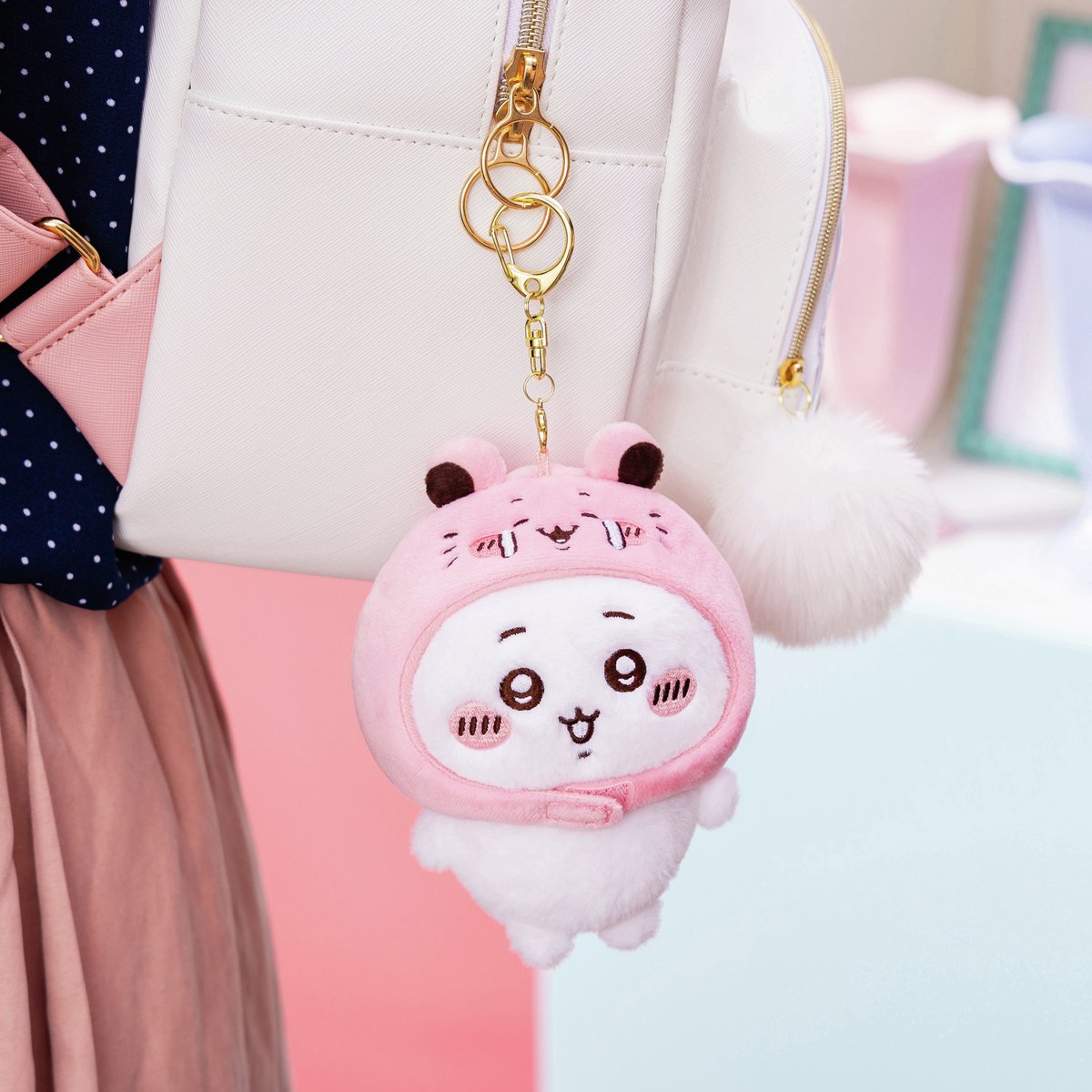 🚩ちいかわパーク限定グッズ 🗝️ぬいぐるみキャップ マスコットサイズ