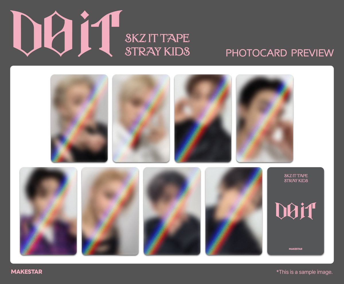 Stray Kids 'DO IT'💗🩶 スキズのアルバム 店舗特典ビジュまとめ ①