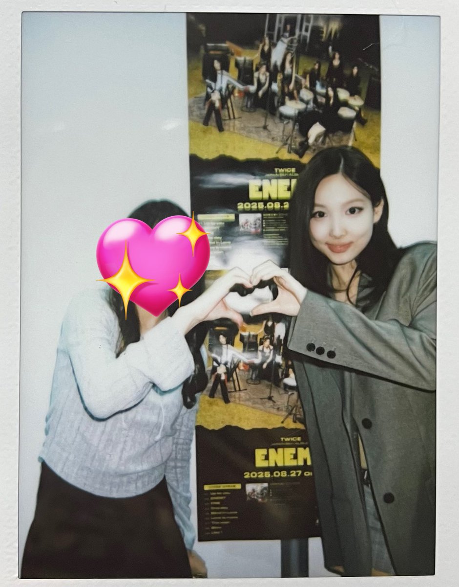 251129 🩵🩵 #TWICE #ENEMY #ナヨン #NAYEON #チェキ会