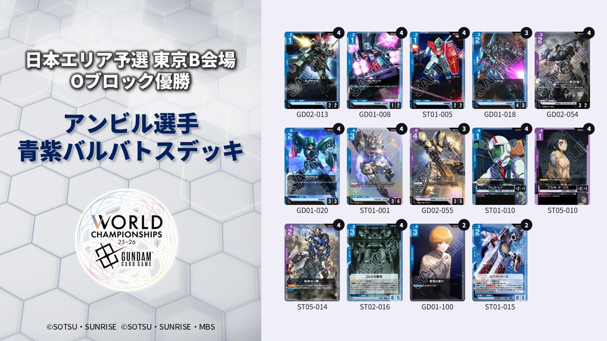 イベント情報】 「WORLD CHAMPIONSHIPS 25-26 日本エリア予選 東京B