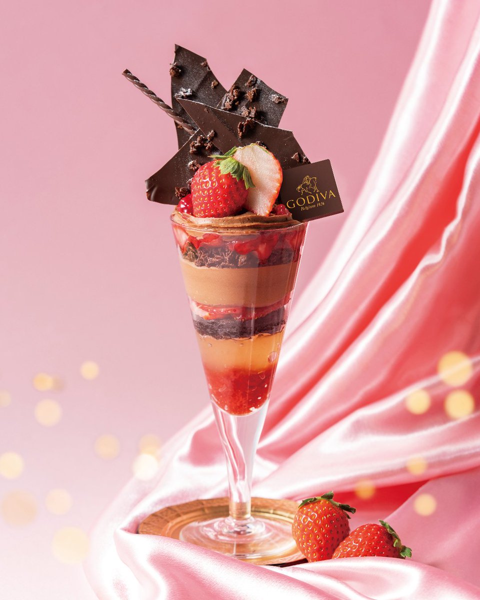 🍓コラボパフェ第2弾🍫 人気パティシエ PAYSAGE 江藤 英樹氏 監修