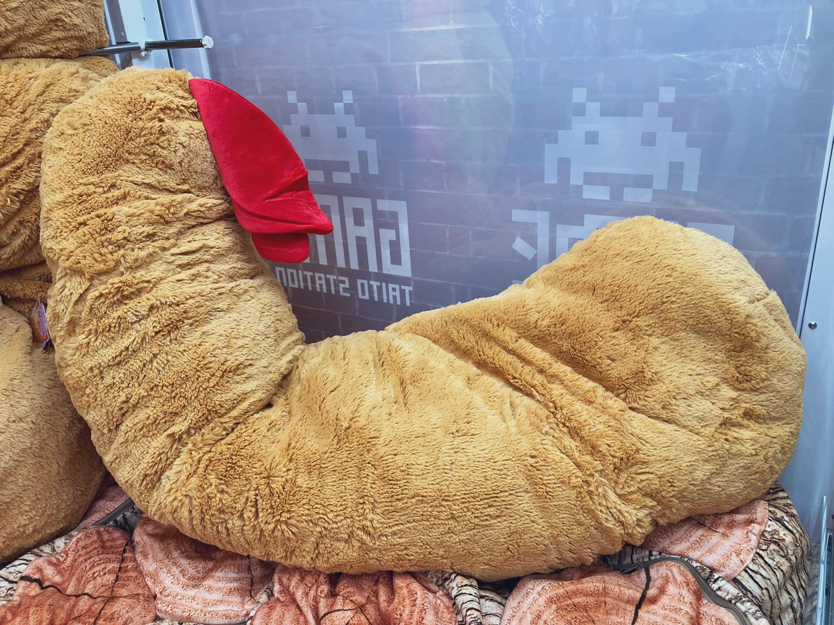 プライズ】新景品🌟「超でっかい！ふわふわエビ天＆エビフライ