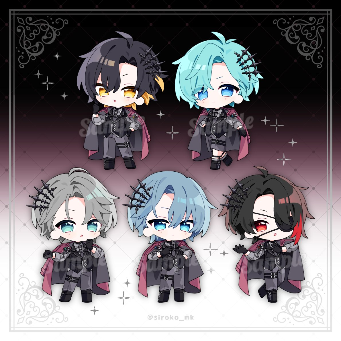 めろんぱーかーさんの冬グッズにてデウス・エクス・マキナverのSD