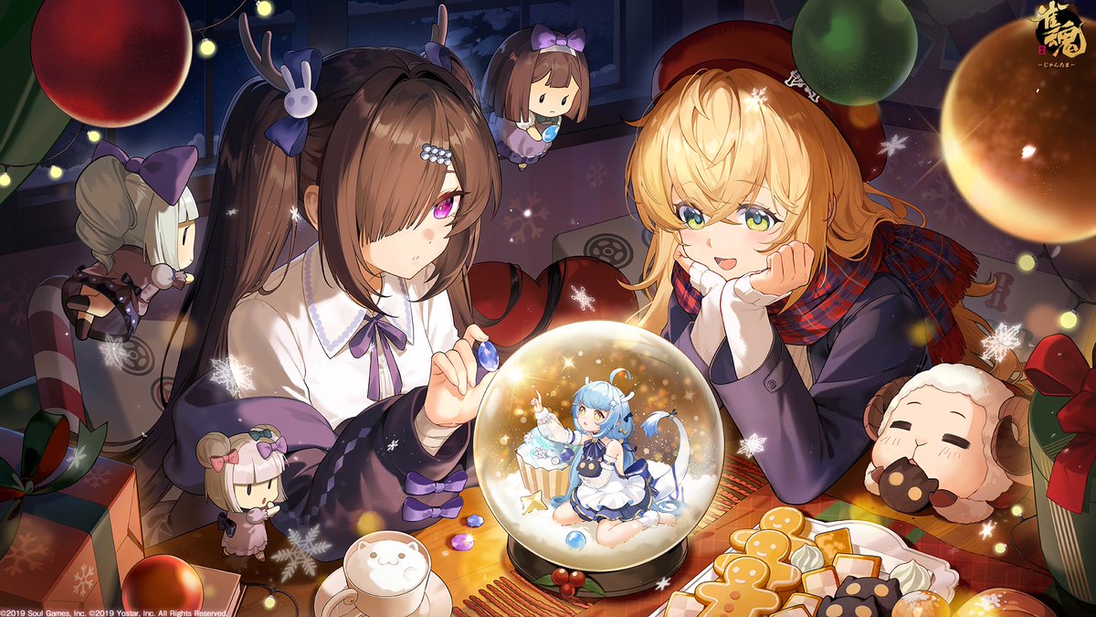 着せ替え記念イラスト】 雀士「森川 綾子」「エリサ」 の記念イラスト