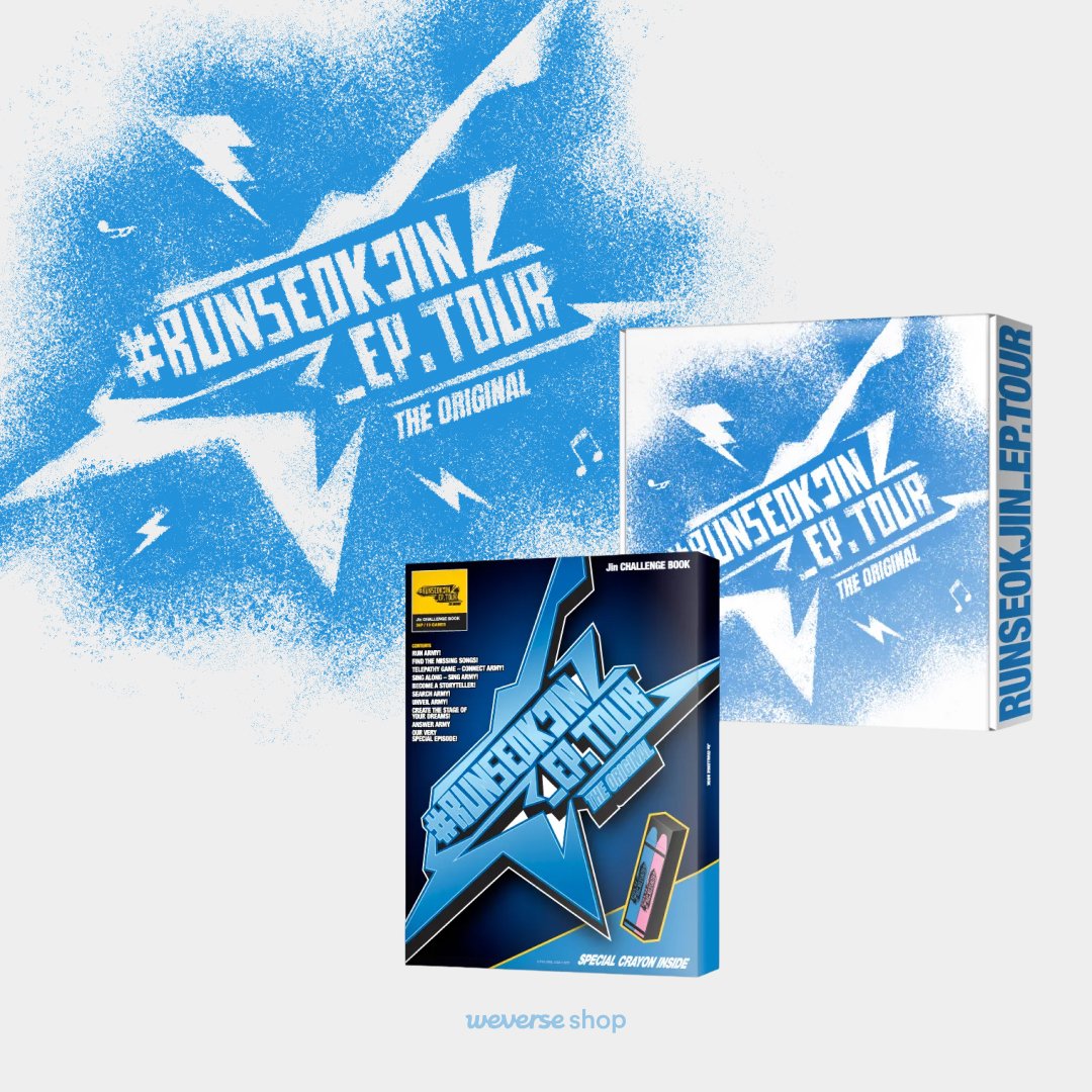 Jin 'RUNSEOKJIN_EP.TOUR in GOYANG' The Original」「Jin CHALLENGE