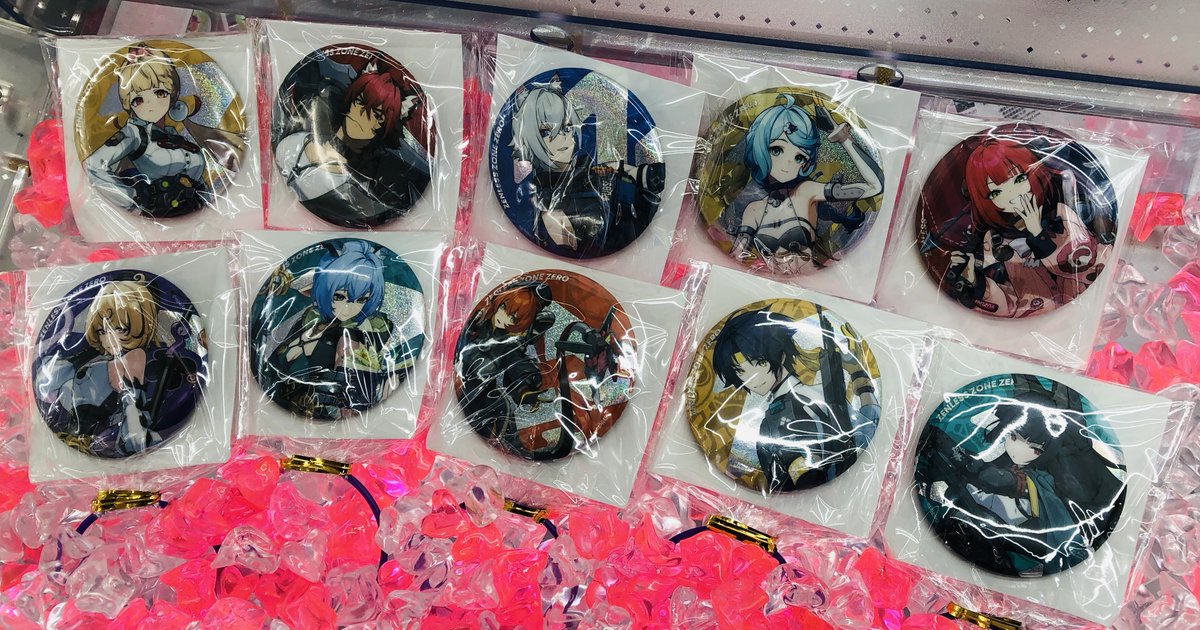 入荷情報］ 「ゼンレスゾーンゼロ ホログラム缶バッジ VOL.2～GiGO限定