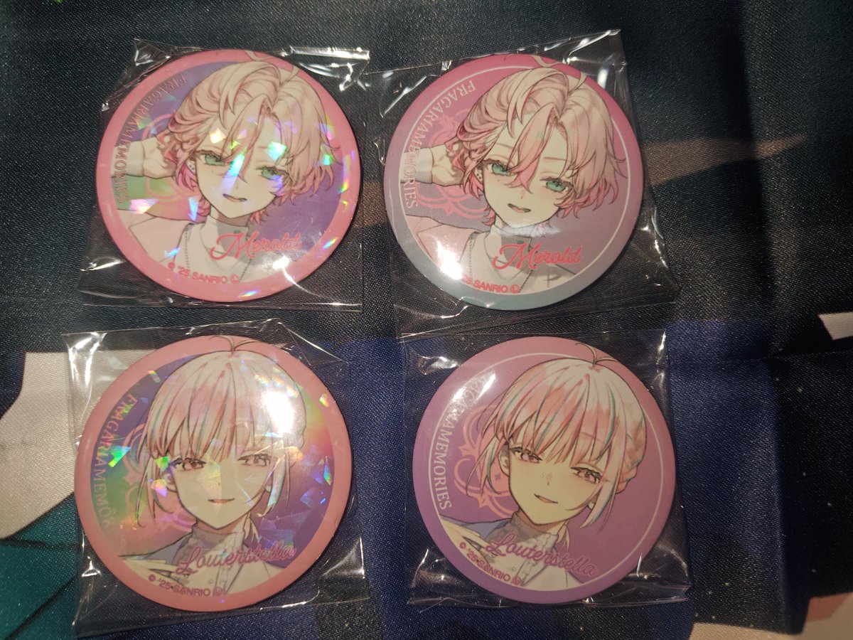 さ*△様 フラメモ ジルスチュアート 缶バッジ メロルド さ*△様