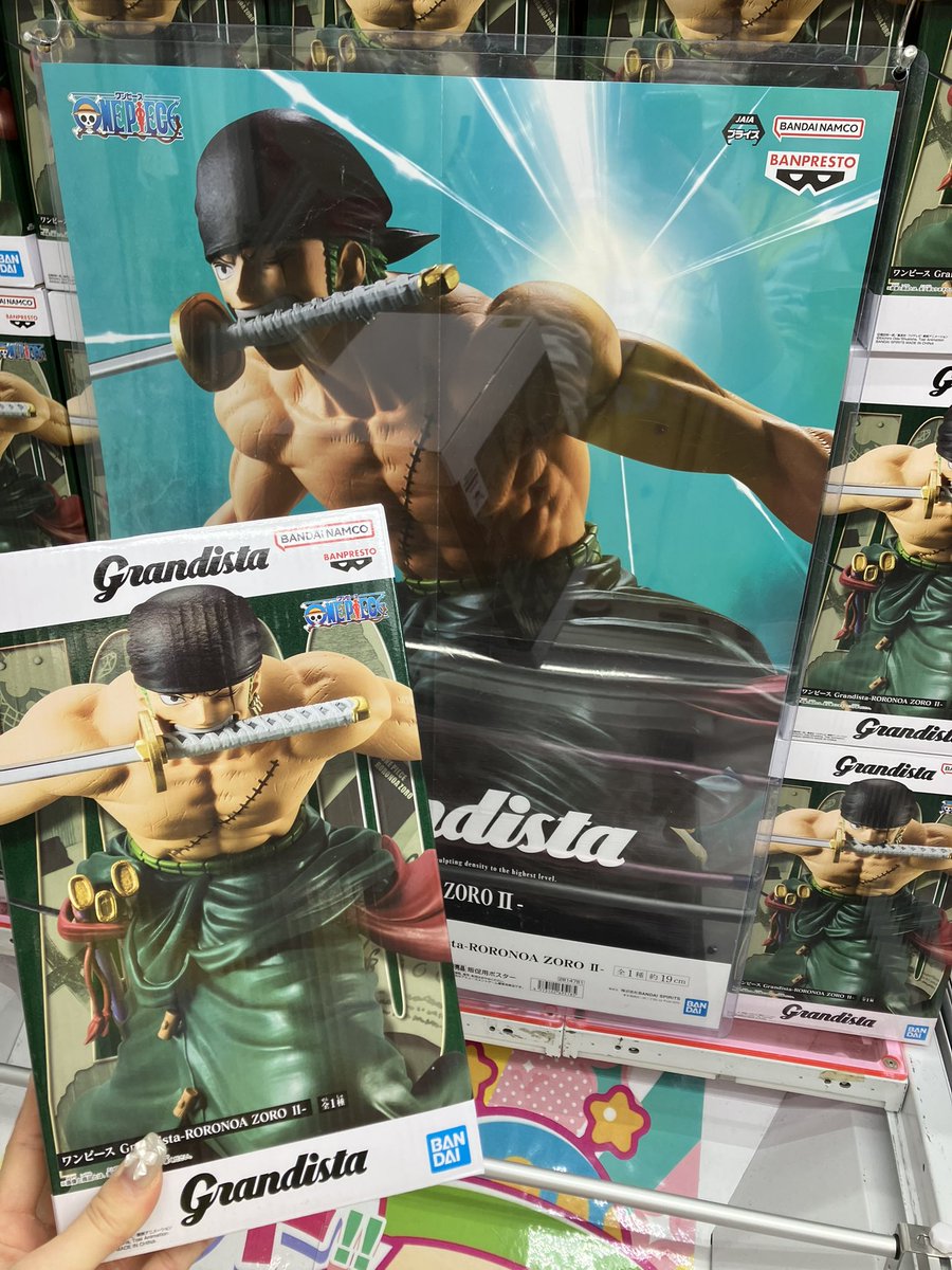 新景品入荷しました✨🫶🏻︎💕︎︎③ ワンピース Grandista-RORONOA