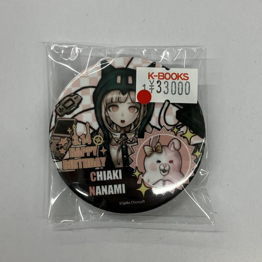 ダンガンロンパ セレス プリロール 缶バッジ バースデープリケーキ2024