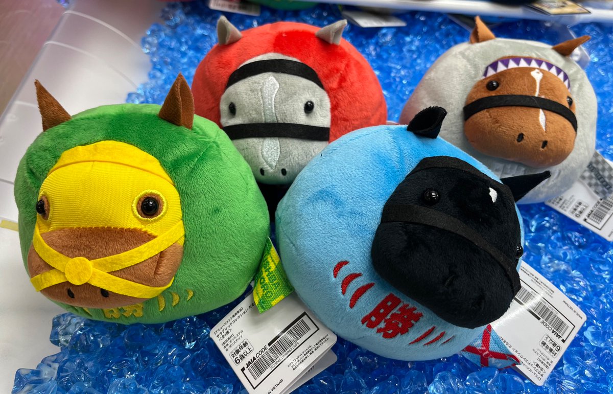 プライズ情報】 サラブレッドコレクションだるまぬいぐるみ 入荷しま