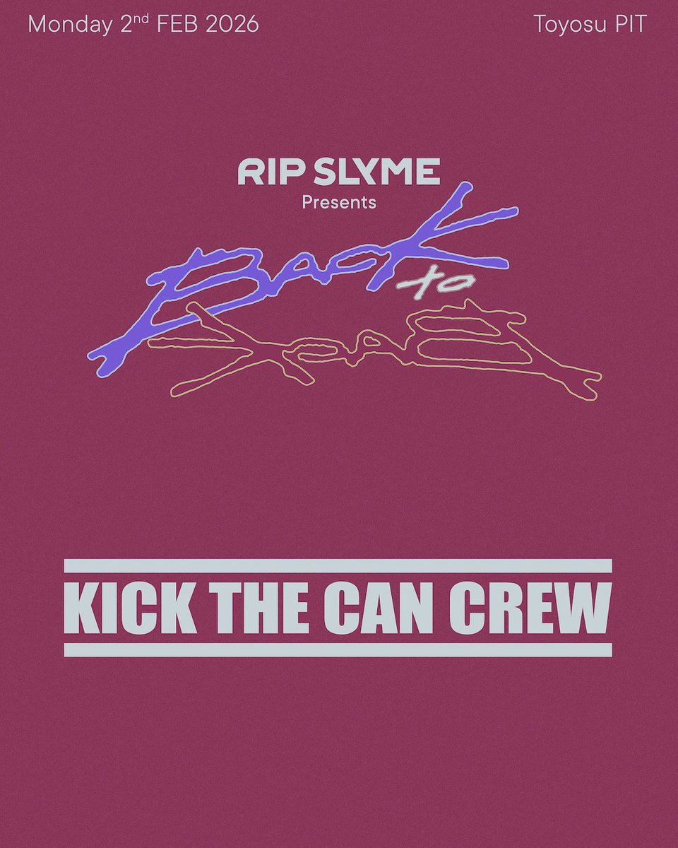 KICK THE CAN CREW_公式 (@KTCC_official) / Posts / X