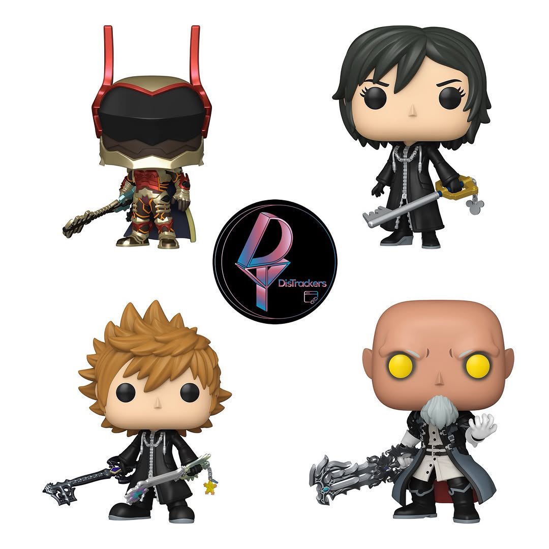 First look at the new KINGDOM HEARTS Funko Pops featuring