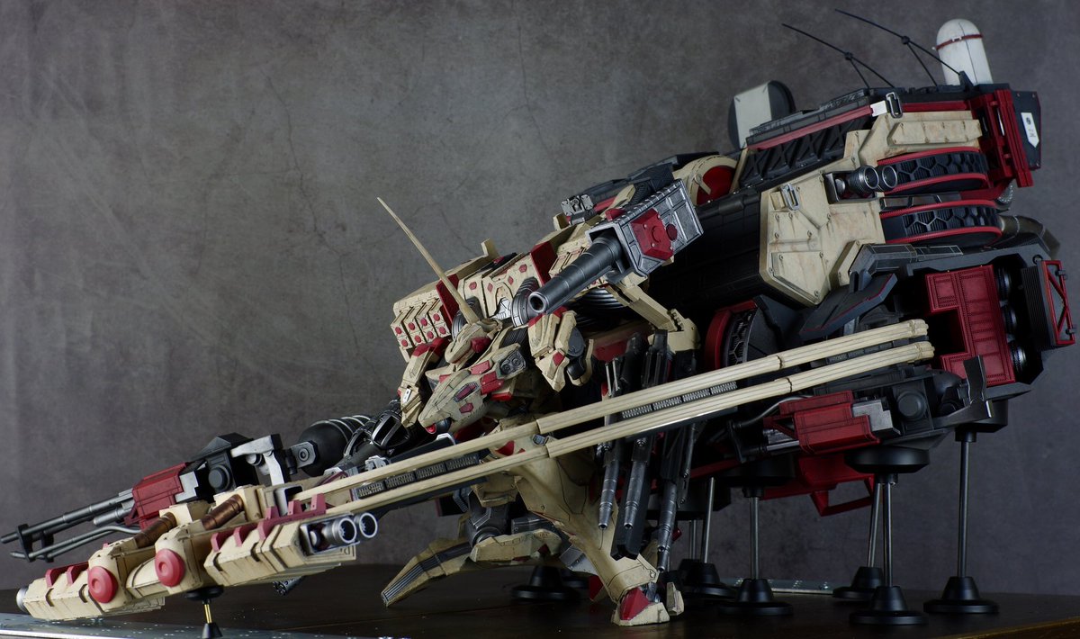 惑星封鎖機構の無人機体『バルテウス』 原型:干潟為四氏 完成（99