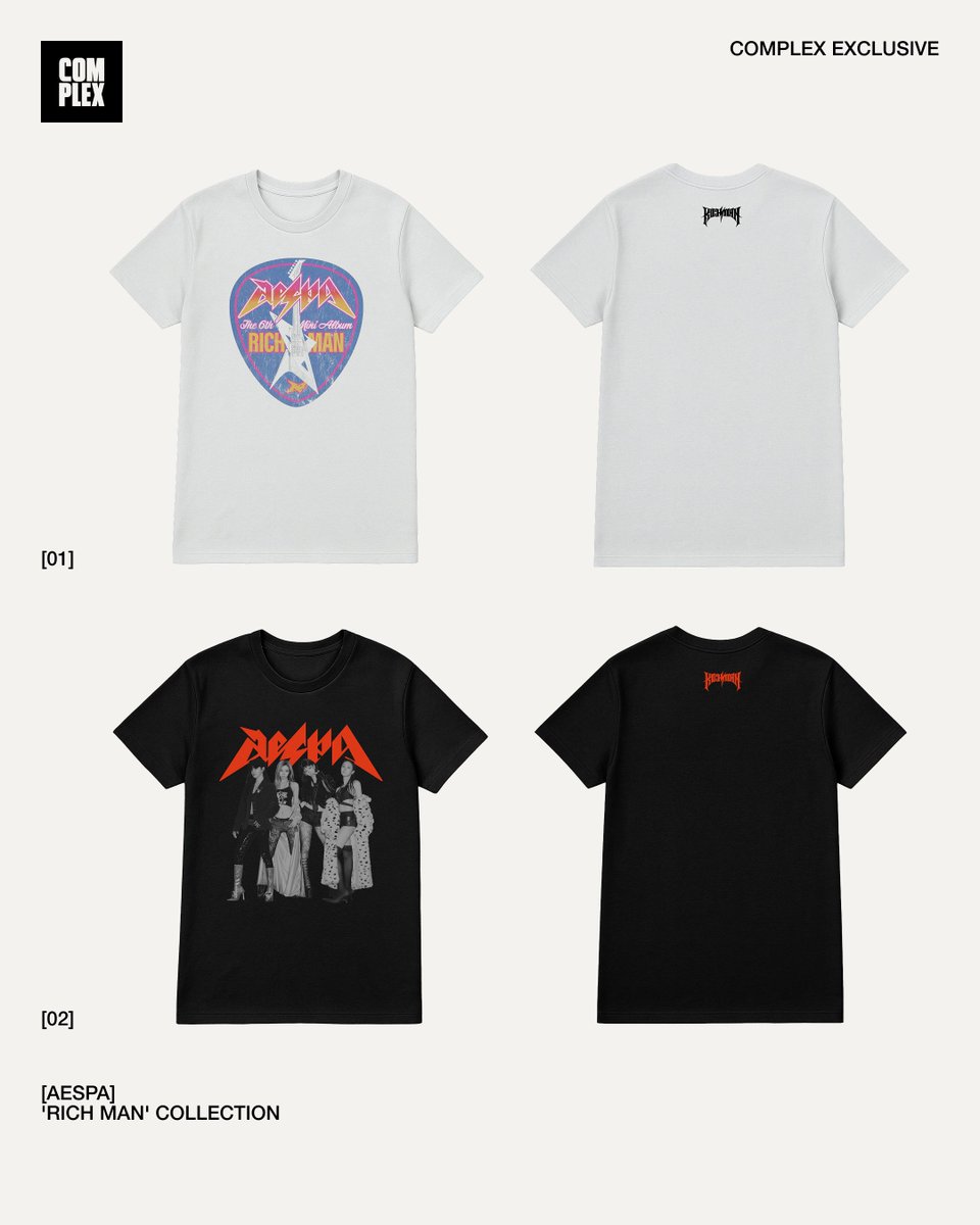 AESPA 'RICH MAN' POP-UP SEPTEMBER 16 & 17 FROM 11AM - 7PM COMPLEX