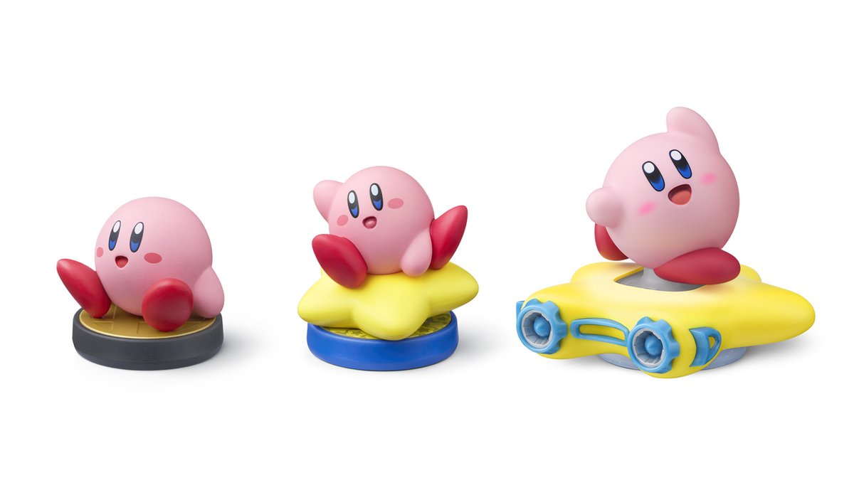 amiibo】 『カービィのエアライダー』のamiiboは 通常のamiiboと比べる