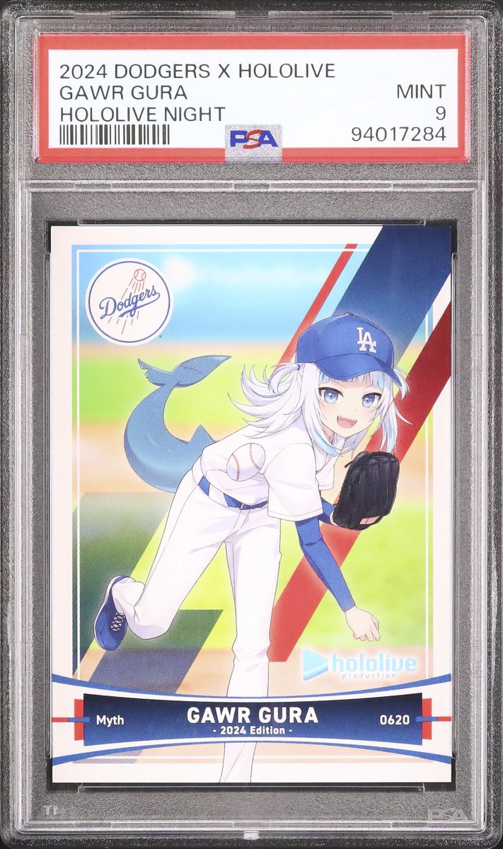 💡A133 出品紹介：L0001 『がうる・ぐら hololive night 英語 PSA9