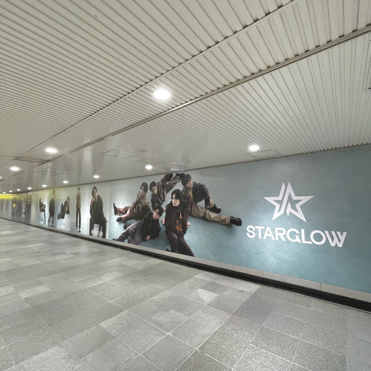 まるきゅーの近くに新しいポスターを発見⭐️⸝꙳.⋆ プレデビュー曲