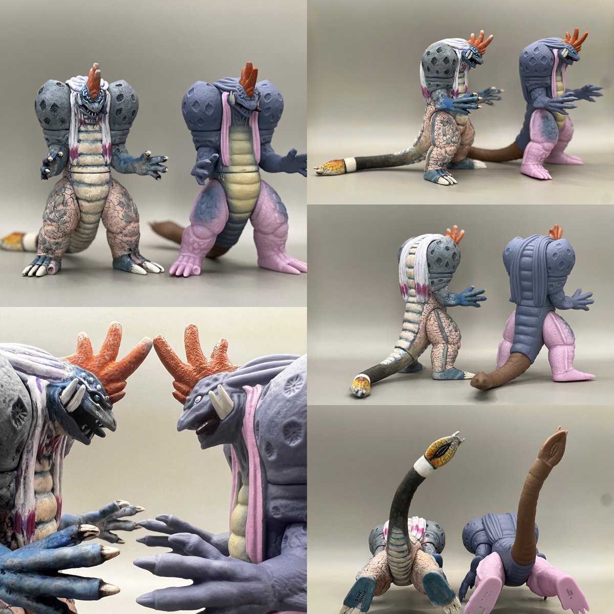 ウルトラ怪獣アドバンス 爆進細胞怪獣 エルドギメラ リペイントしま