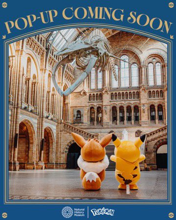 Pokémon X National History Museum 2026年1月26日〜3月22日 ロンドン