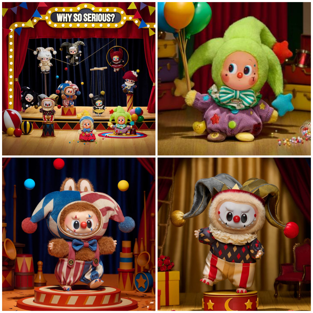 ポップマート】ハロウィン「WHY SO SERIOUS ぬいぐるみペンダント」新