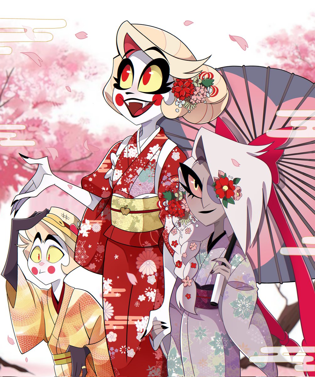 👘💕🩷 #HazbinHotel #ハズビンホテル #chaggie