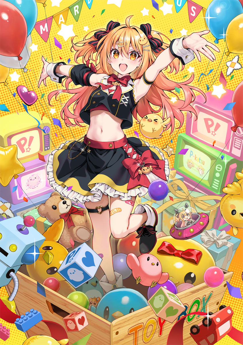 P丸様。(@p_ma_ru)さんの誕生日記念グッズイラストを描かせて頂きまし