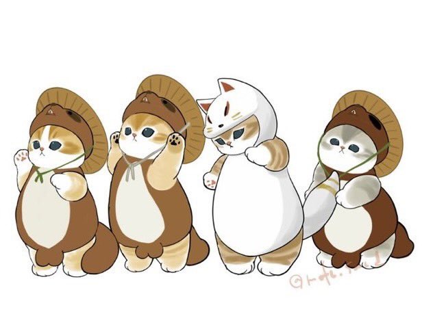 たぬきのにゃんたま再現されてます😹