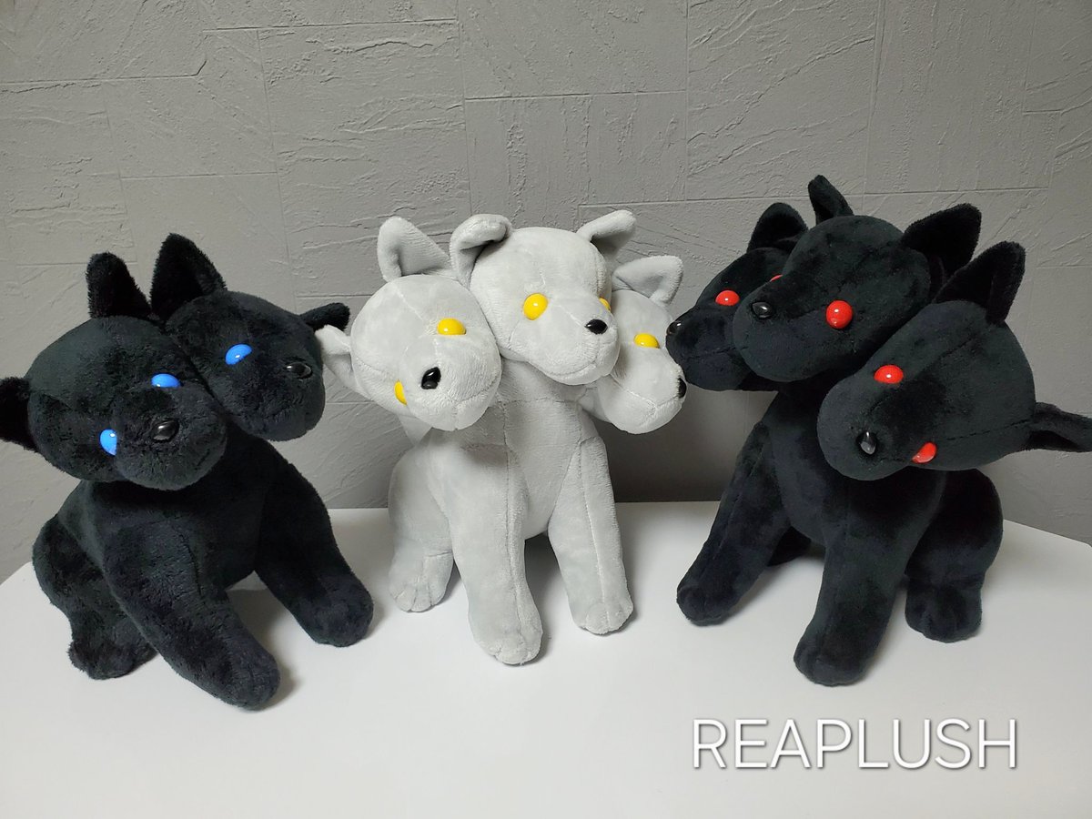 📢【通販】 ケルベロスぬいぐるみ在庫追加しました！オルトロスと