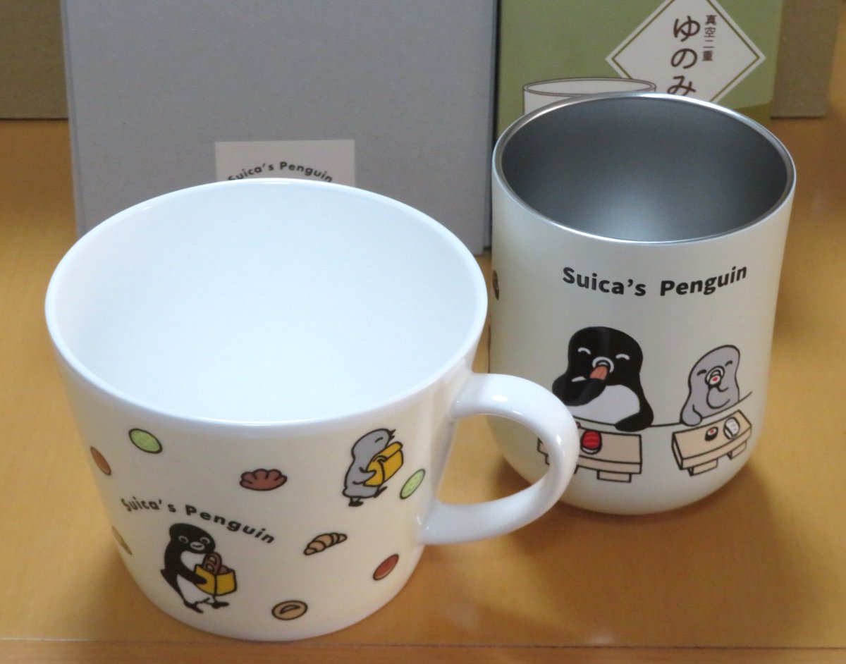 Suicaのペンギン 新作アイテム スープカップ(ベーカリー)、真空二重