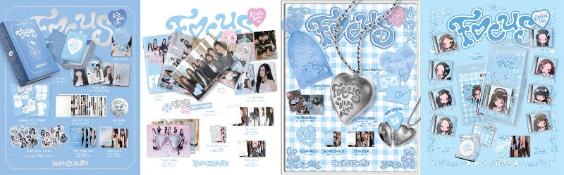 Hearts2Hearts The 1st Mini Album『#FOCUS』 日本限定W特典付きで11