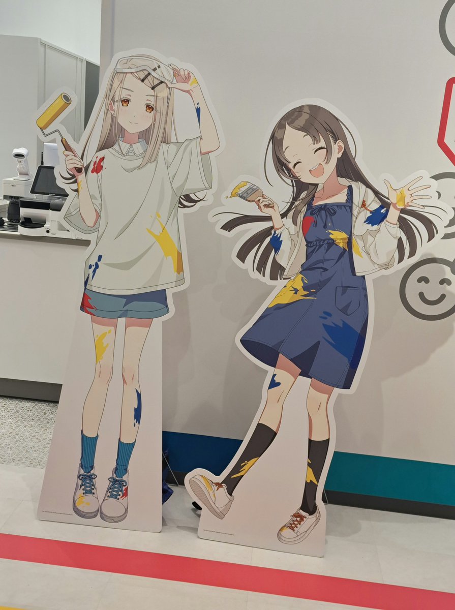 仙台店】 学園アイドルマスターの等身大パネルを展示しております