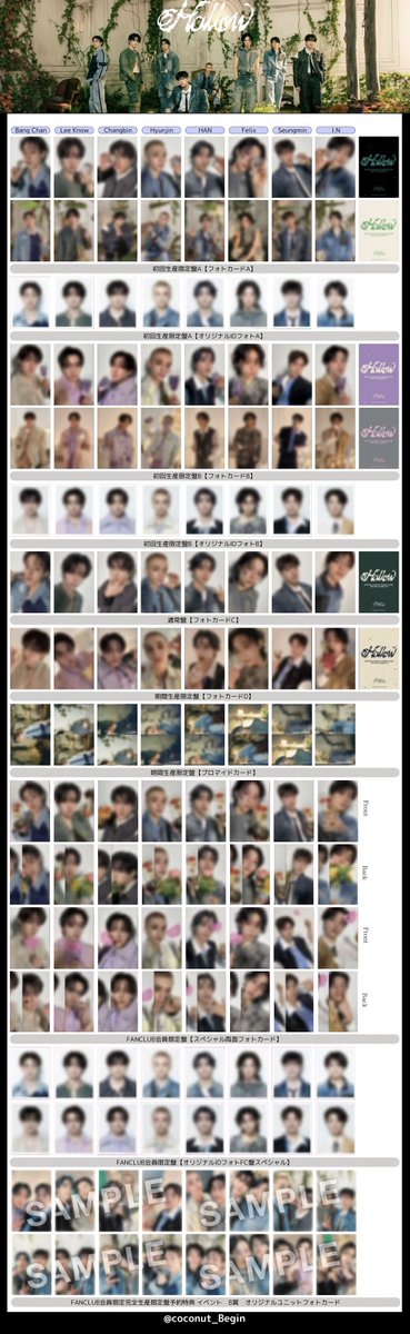 Stray Kids 日本 アルバム スキズJAPAN 3rd Mini Album『Hollow』 交換